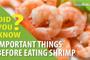 Important things before eating shrimp