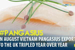 In August Vietnam pangasius exports to the UK tripled year over year
