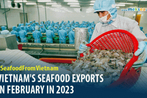 Vietnam's seafood exports in February in 2023