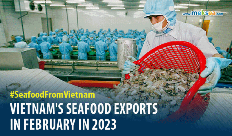 Vietnam's seafood exports in February in 2023