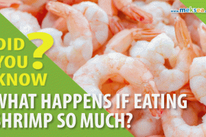 eating shrimp