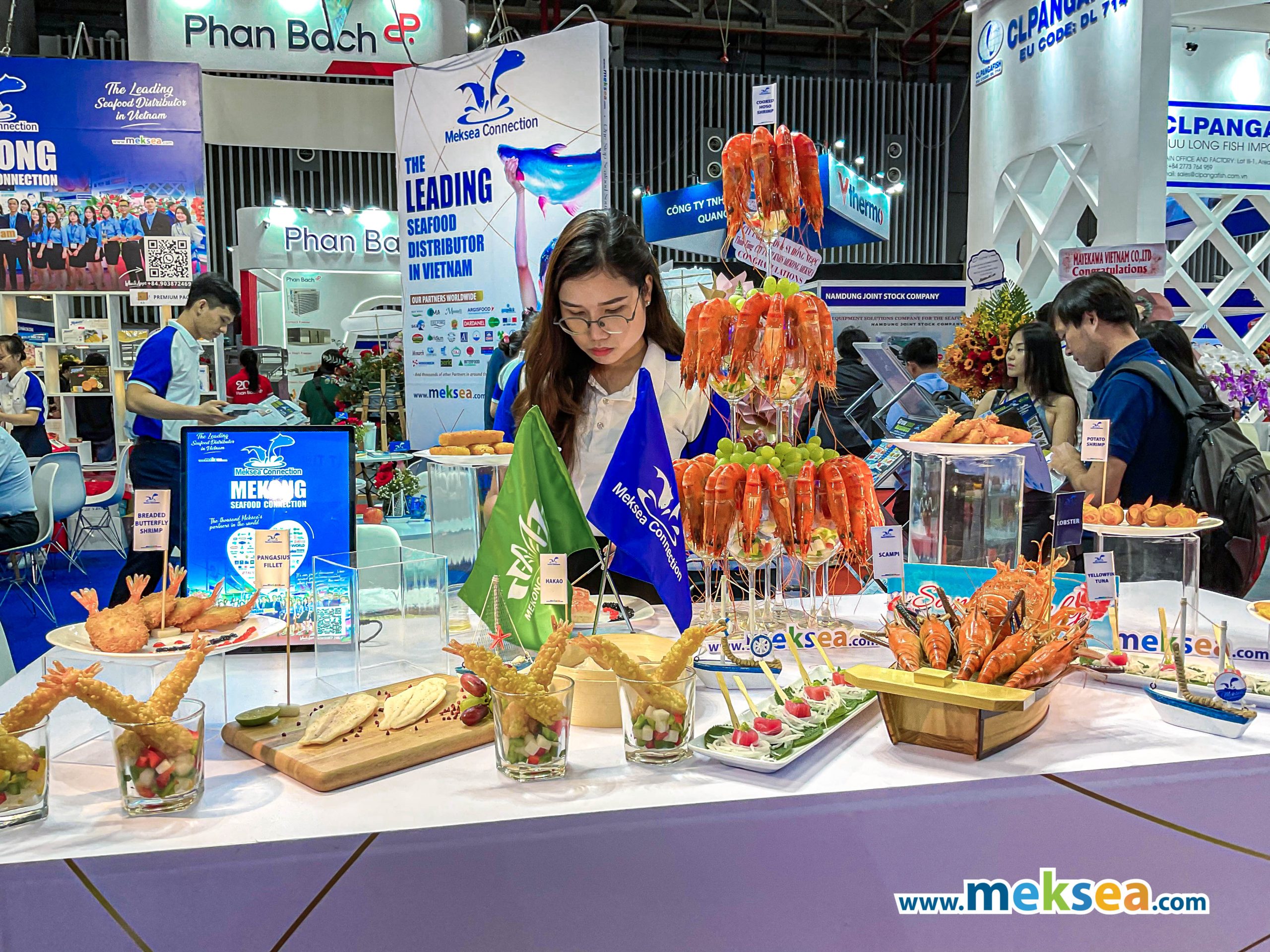 Meksea proudly being a leading distributor brings Vietnamese seafood to global
