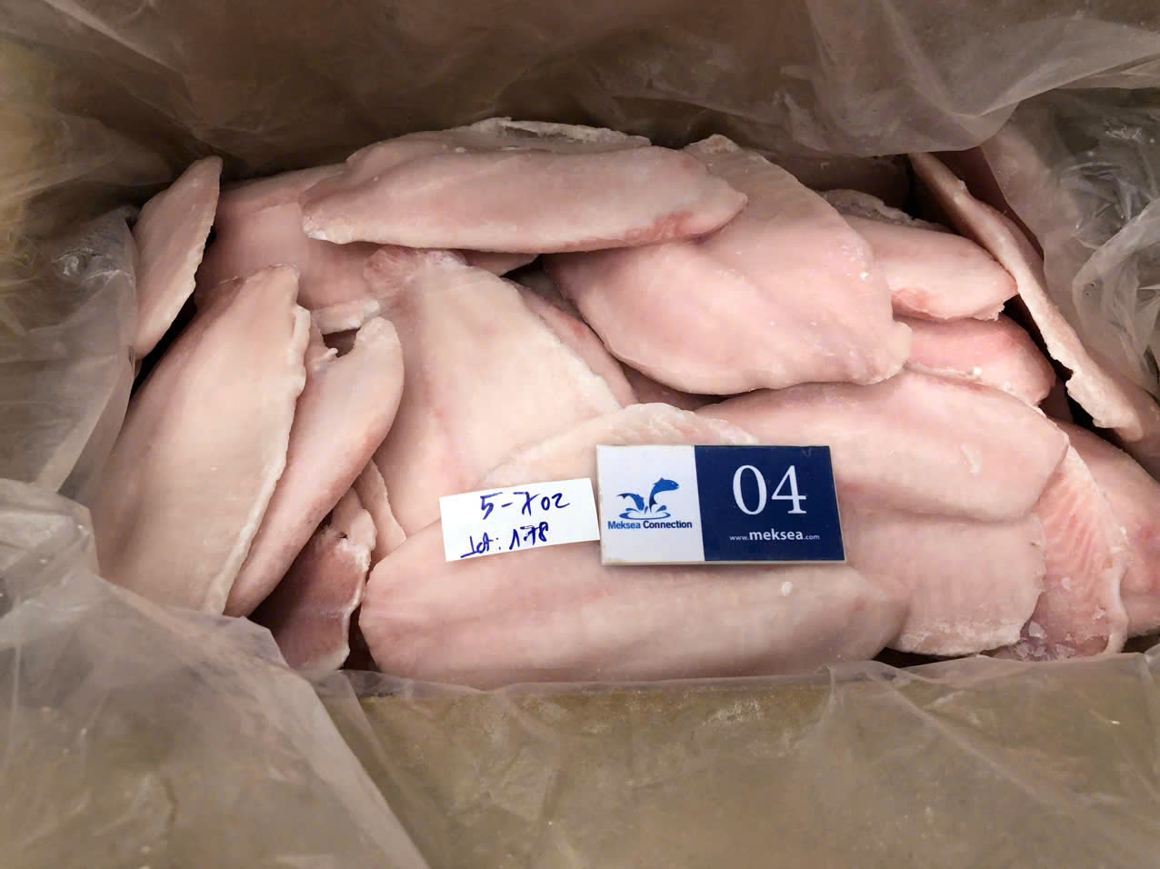 Tilapia Fillet Skinless, CO-treated