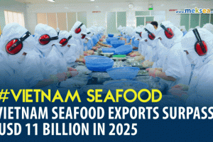 Vietnam Seafood Exports Surpass USD 11 Billion in 2025