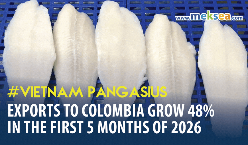 Vietnam Pangasius Exports to Colombia Grow 48% in 2026